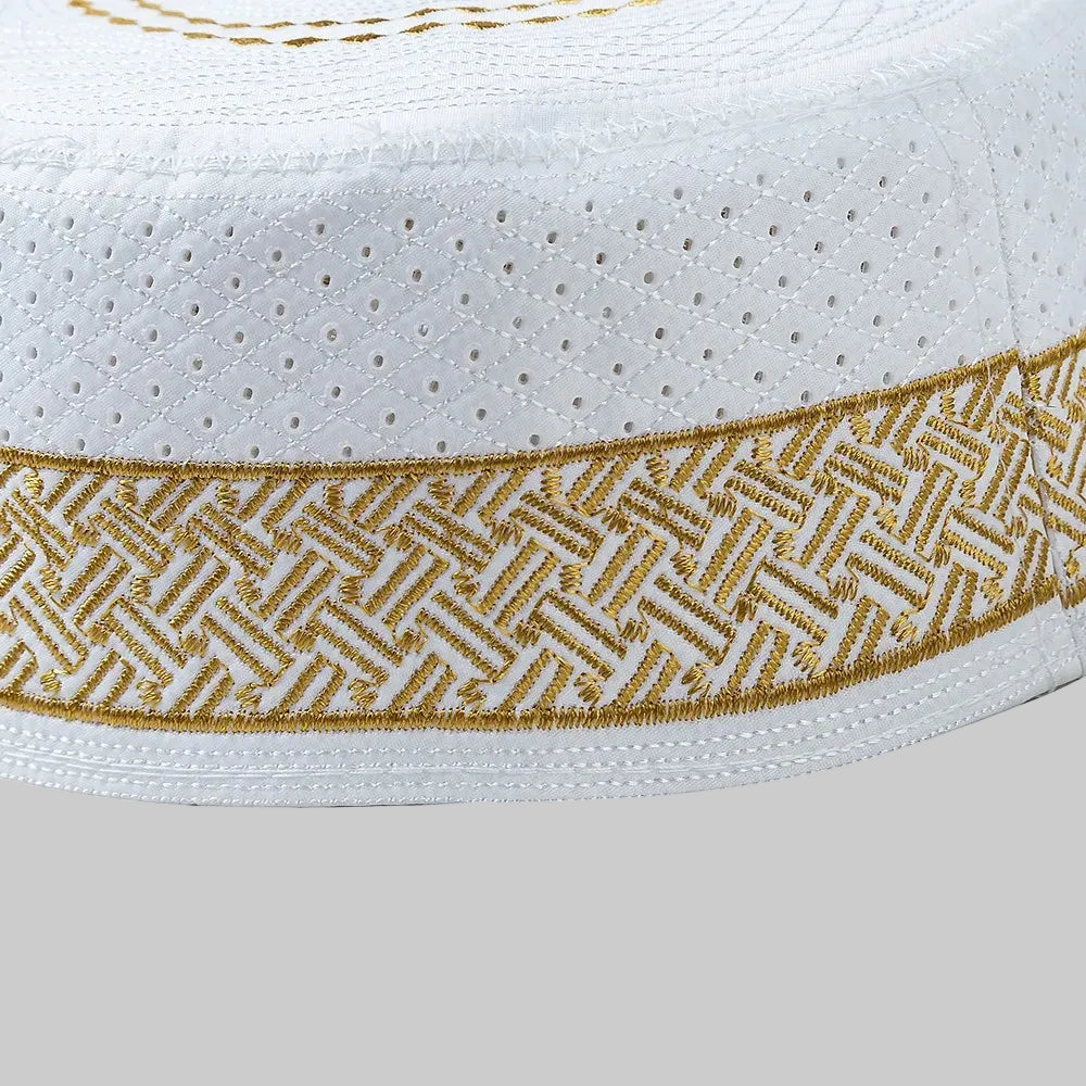 Muslim Men Cotton Kufi