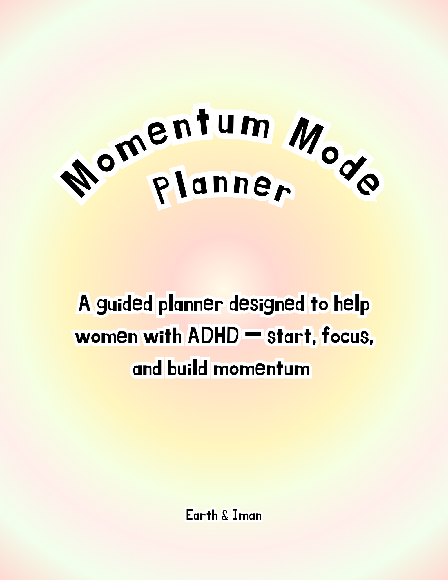 Momentum Mode Planner- for Women with ADHD