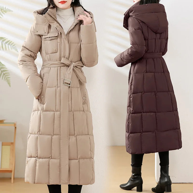 Winterline Long Puffer Coat