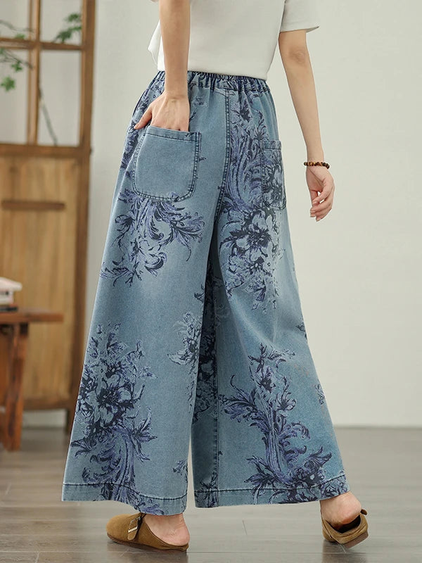 Floral Denim Bloom Jeans