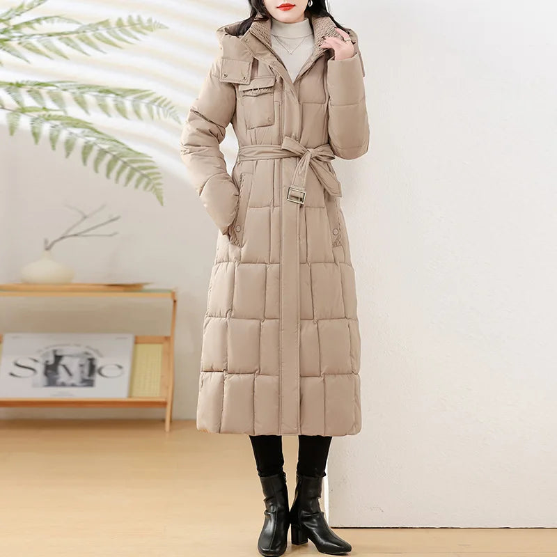 Winterline Long Puffer Coat