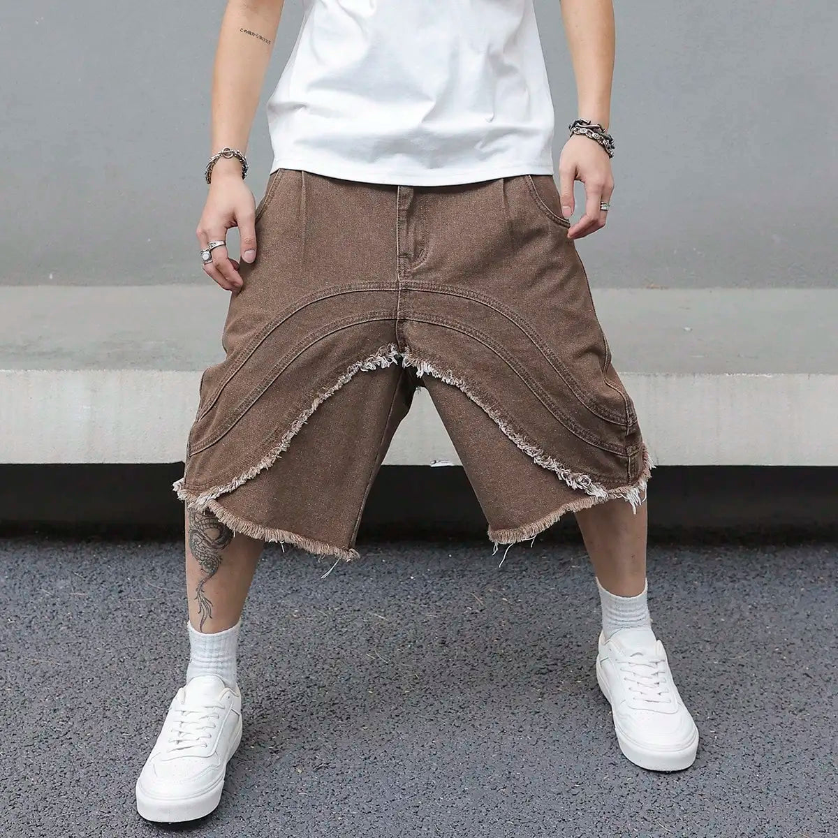 Terrain Denim Shorts