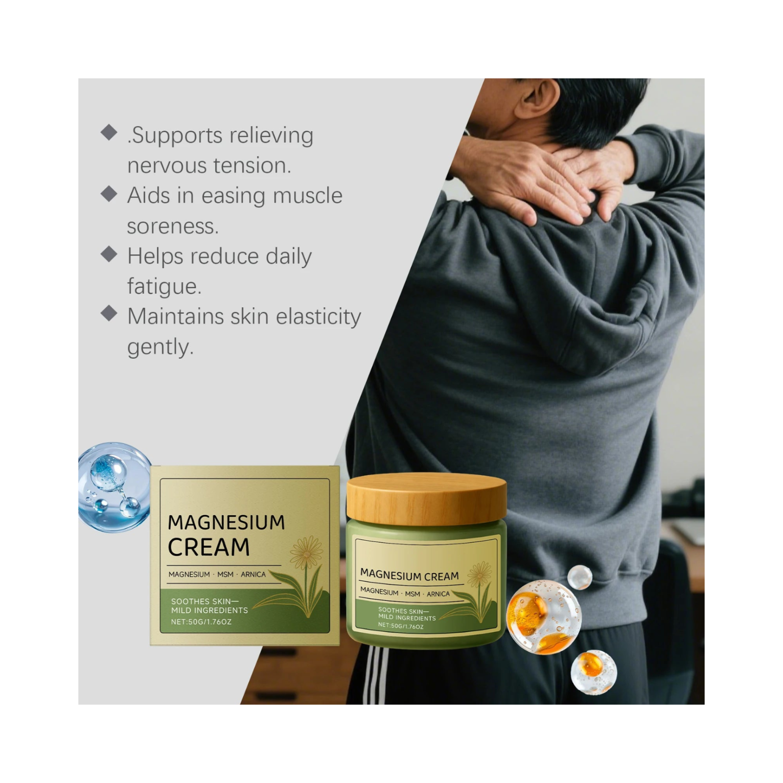 Magnesium Melt Calming Cream
