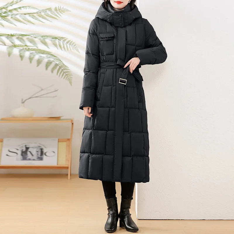 Winterline Long Puffer Coat
