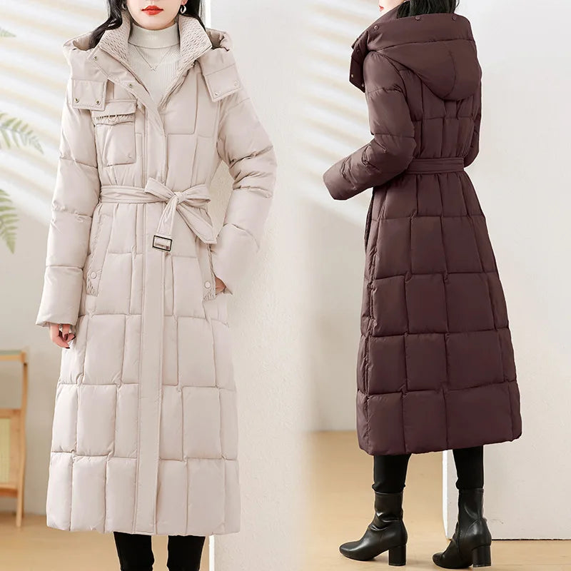 Winterline Long Puffer Coat