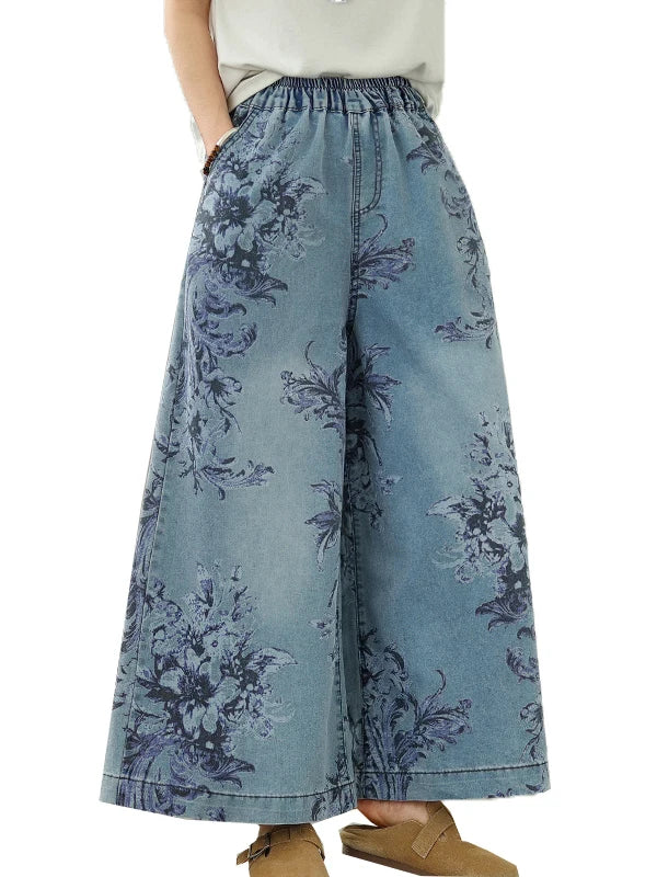 Floral Denim Bloom Jeans