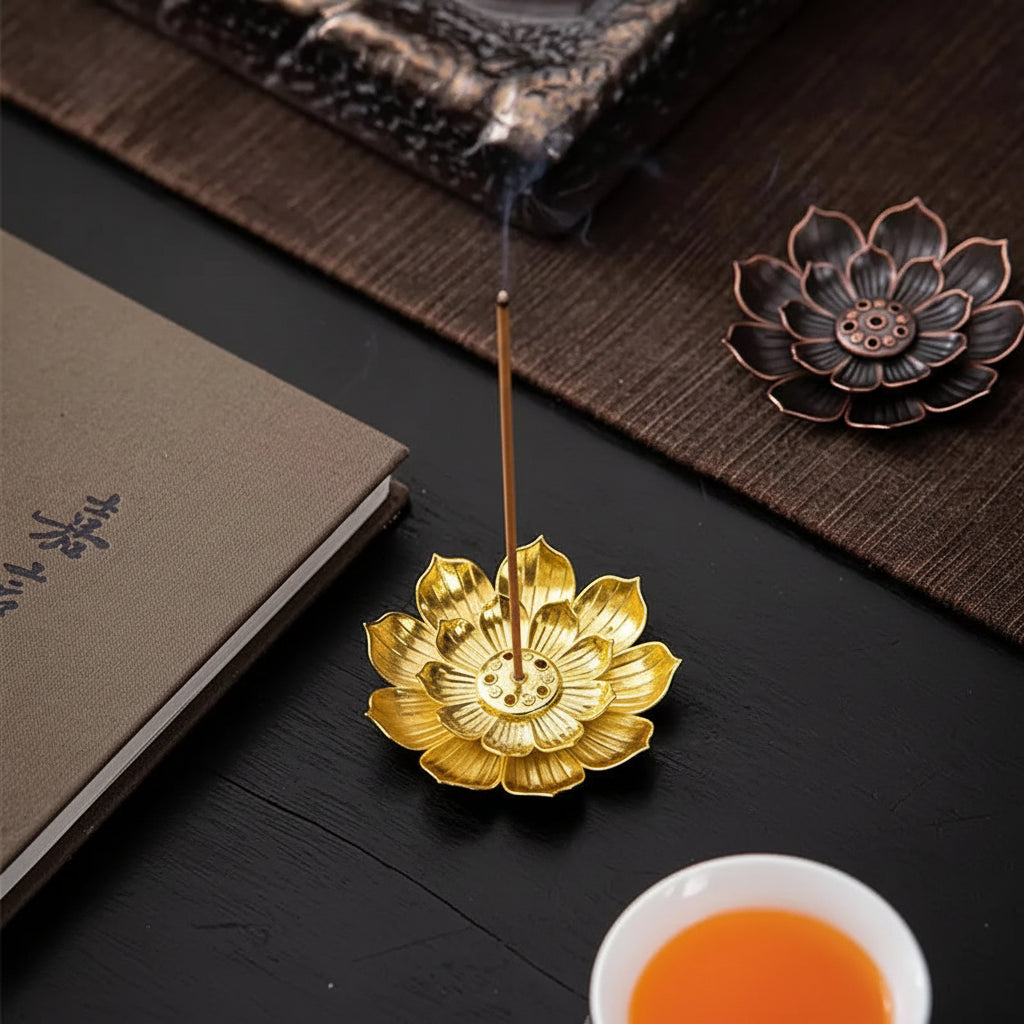Lotus Line Incense Holder