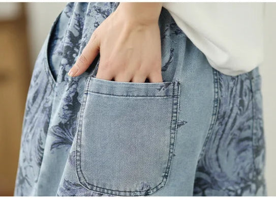 Floral Denim Bloom Jeans