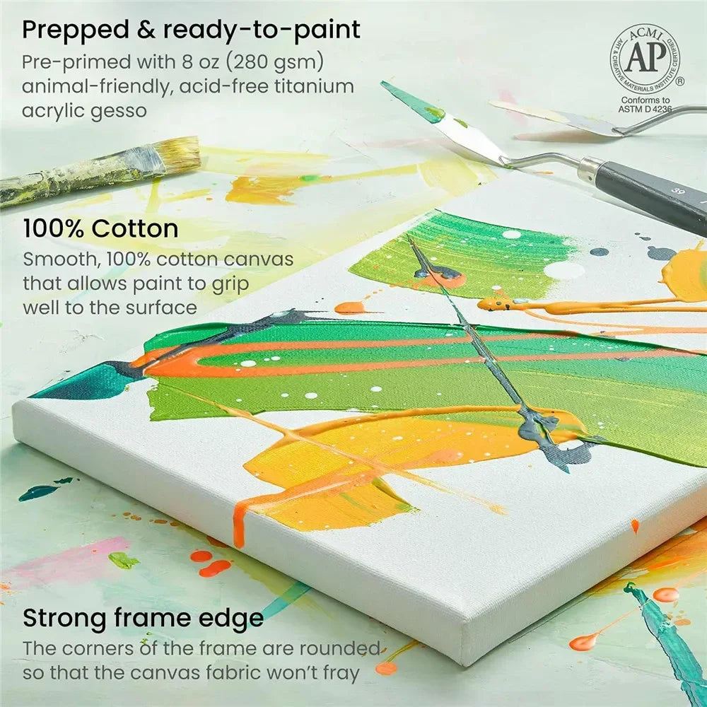 The Studio Canvas Set — Pack of 4