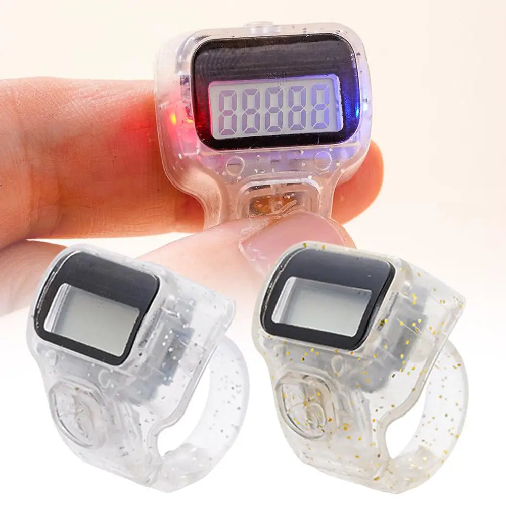 Clear Glow Digital Tasbih Counter
