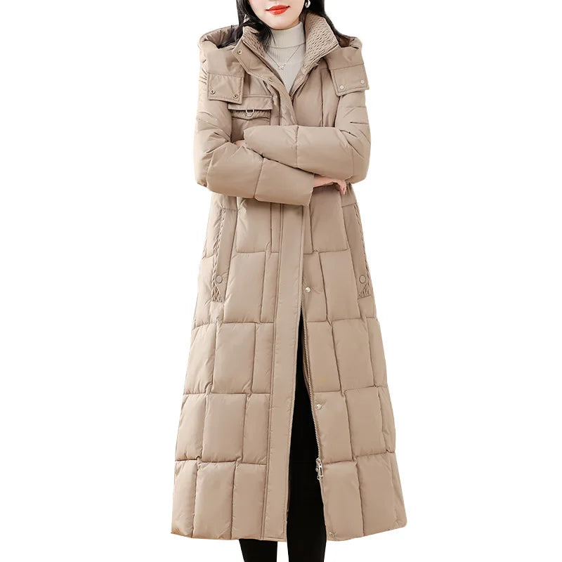 Winterline Long Puffer Coat