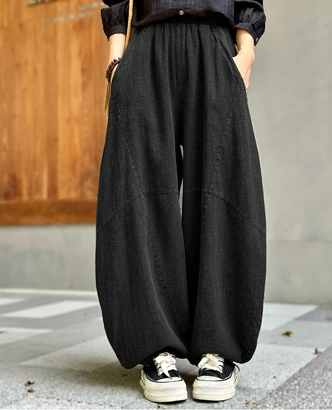 Linen Lantern Pants