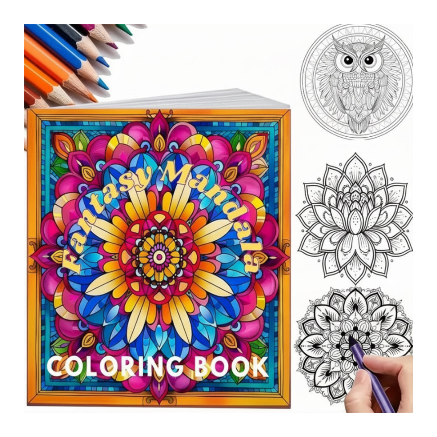 Creative Escape Adult Coloring Book