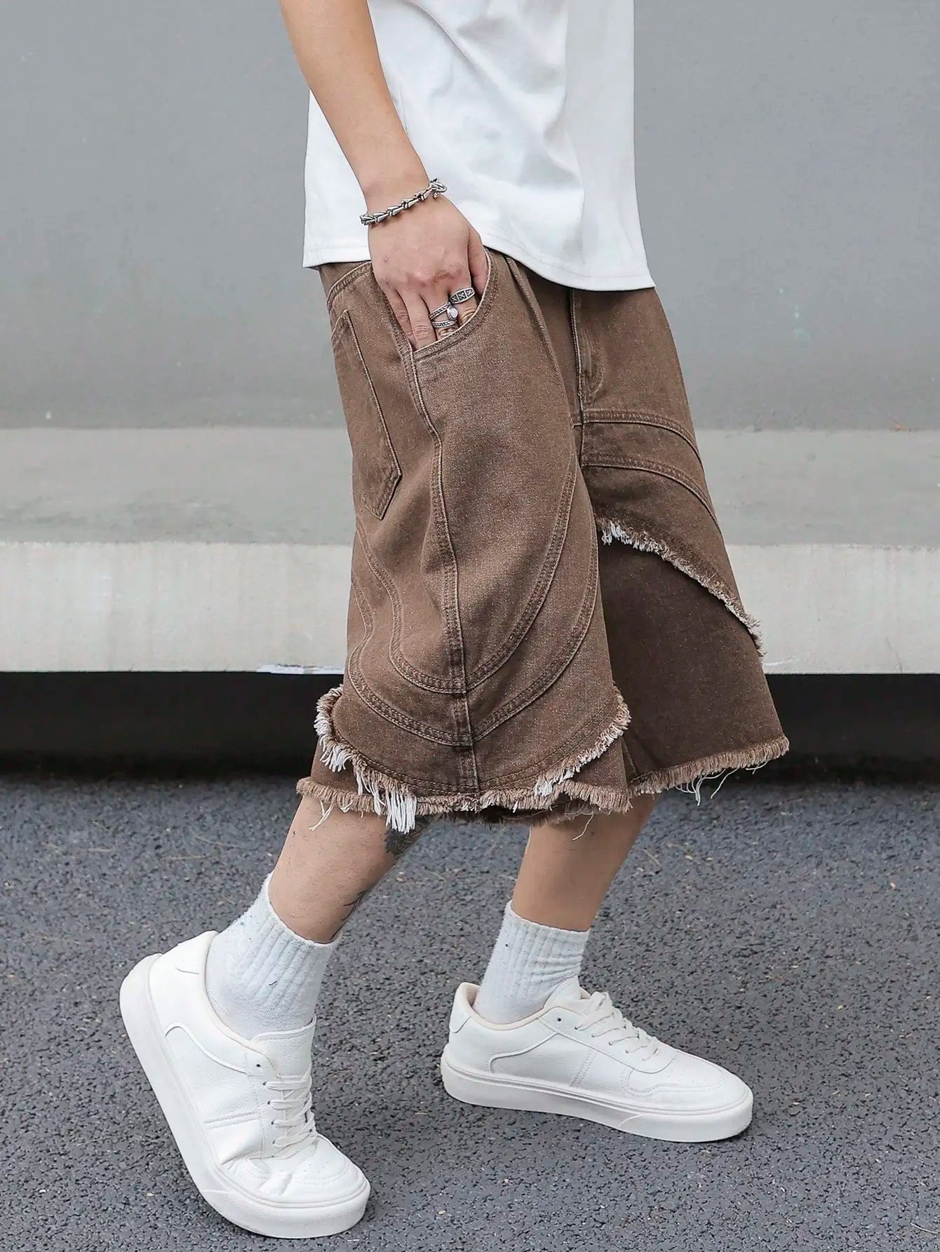 Terrain Denim Shorts