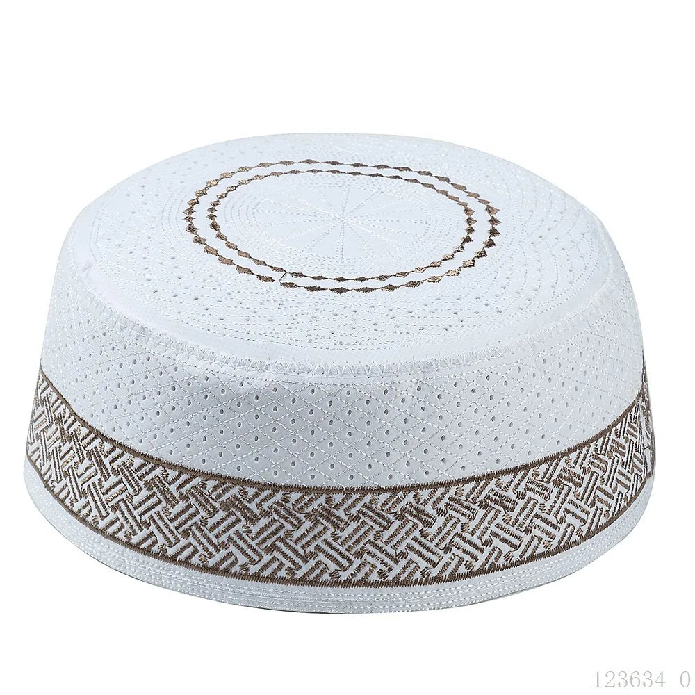 Muslim Men Cotton Kufi