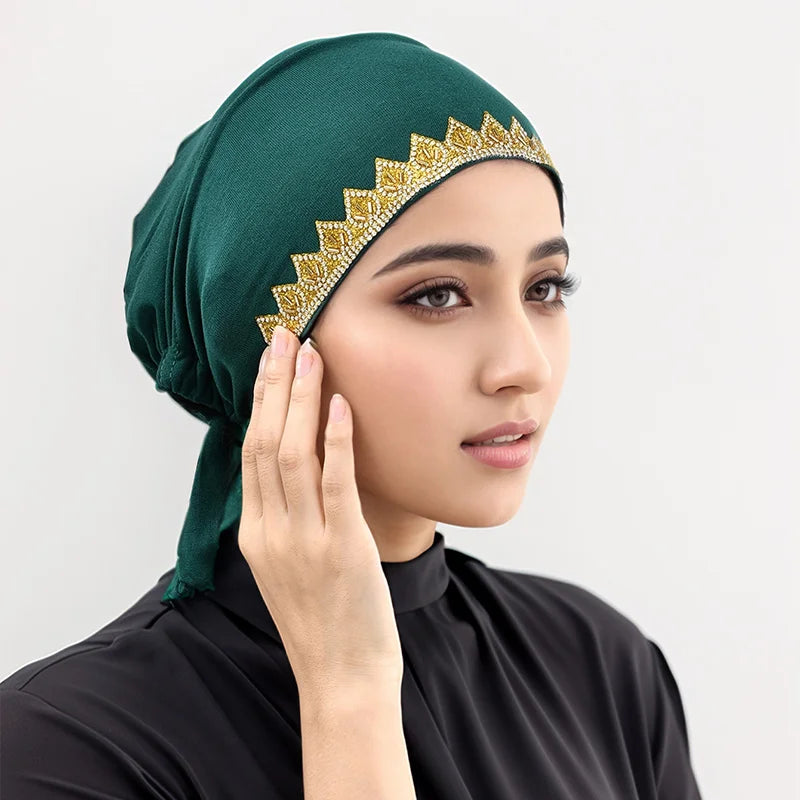 Rhinestone Hijab Undercap