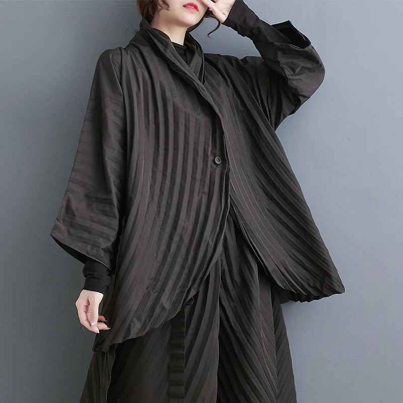 Shadow Pleat Relaxed Top & Pants