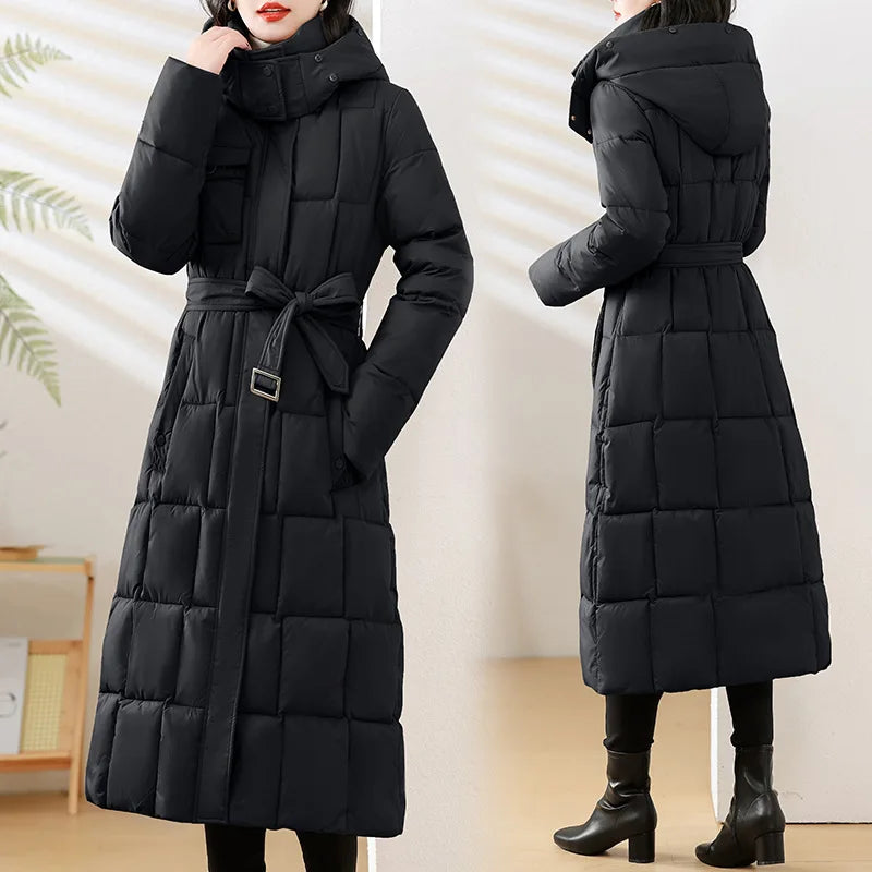 Winterline Long Puffer Coat