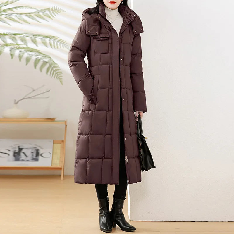 Winterline Long Puffer Coat