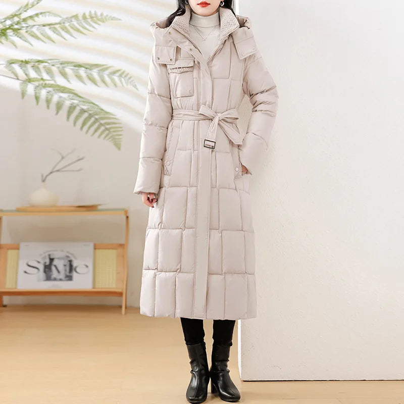 Winterline Long Puffer Coat