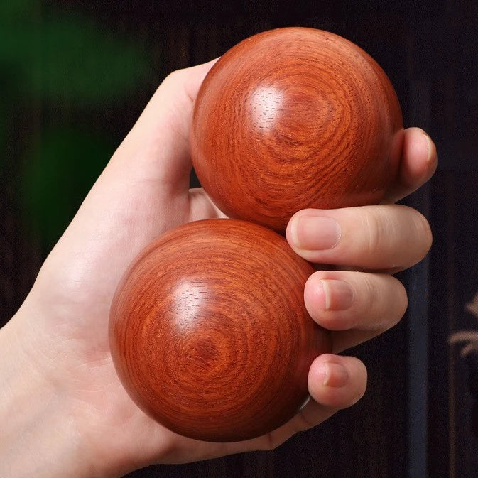 Rosewood Release Baoding Balls (set of 2)