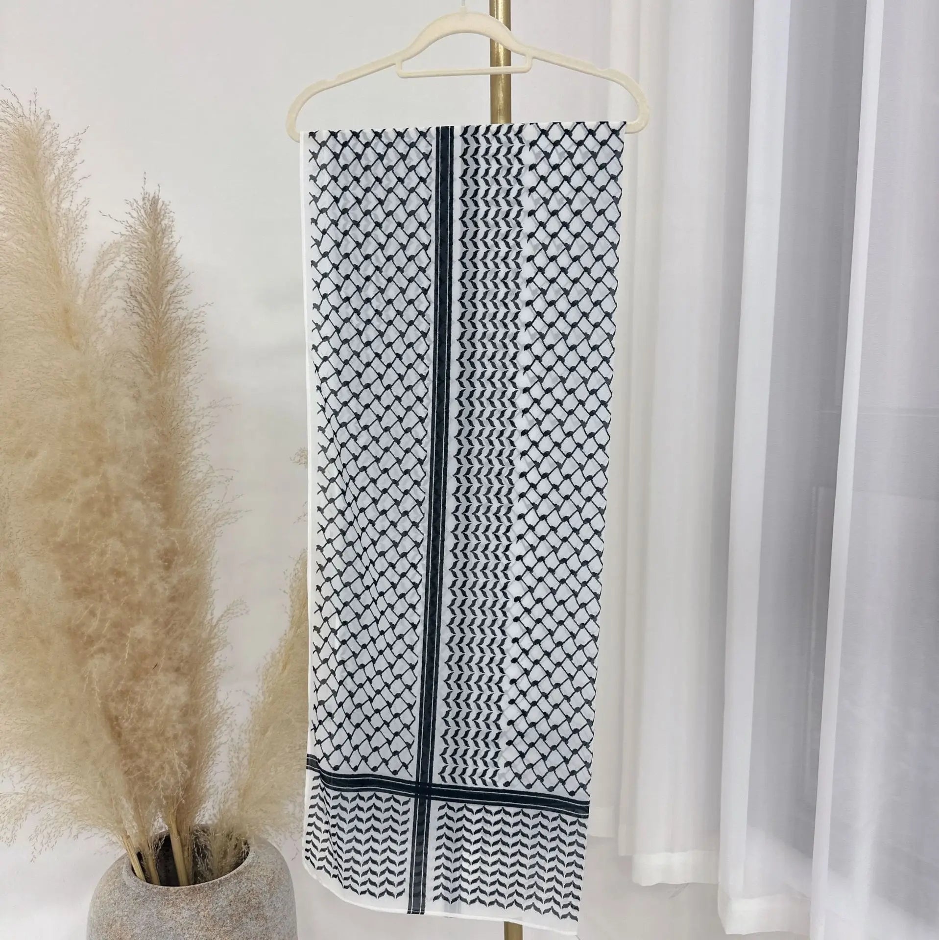 Sabr Keffiyeh Chiffon Hijab