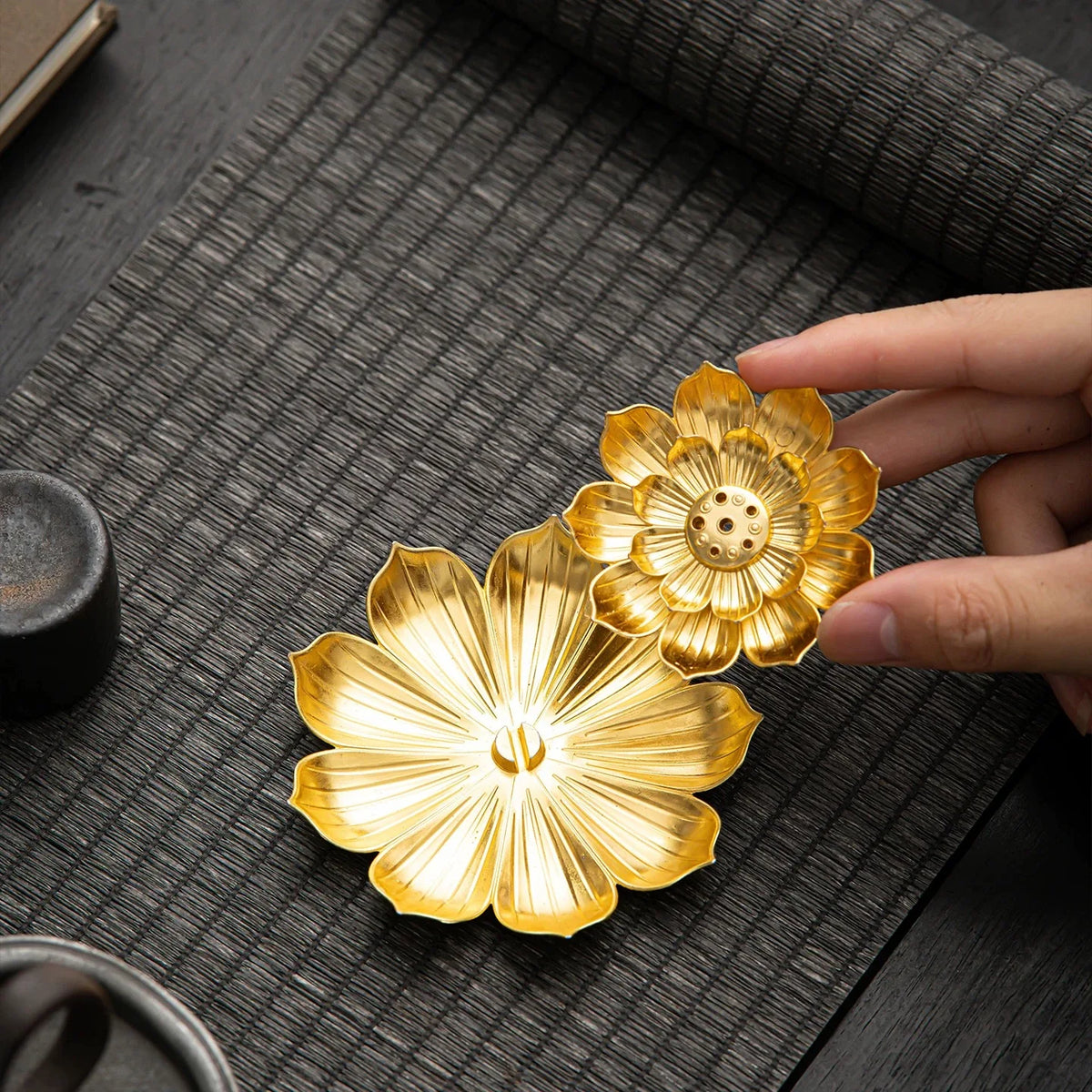 Lotus Line Incense Holder