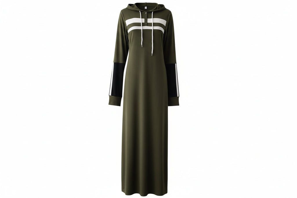 Hooded Stripe Thobe