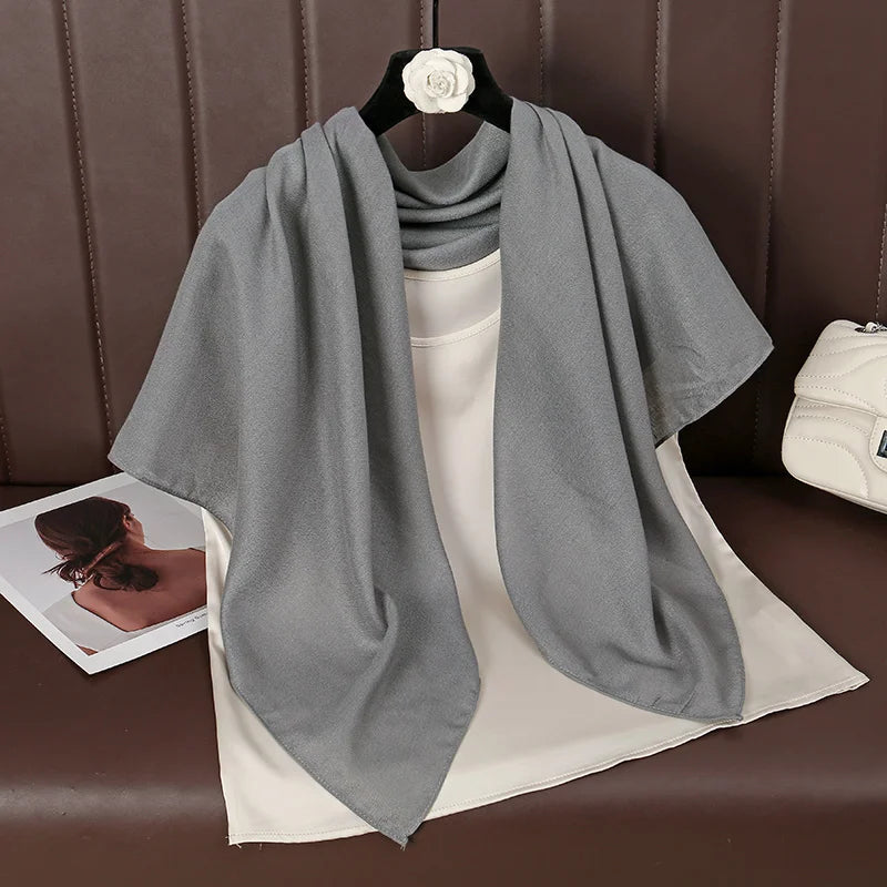 Linen Solid Color Scarf