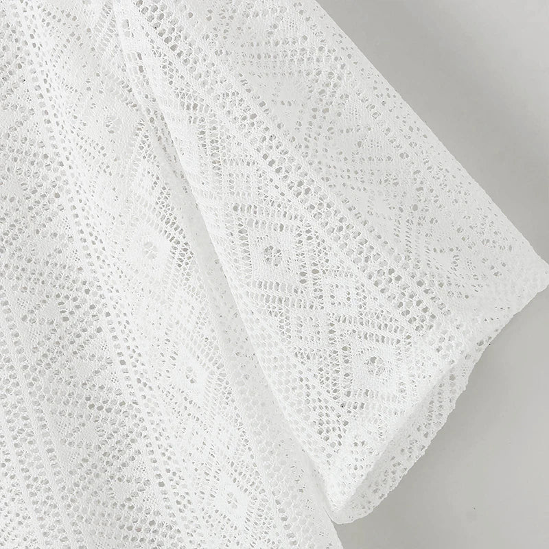 Coastal Knit Button-Up