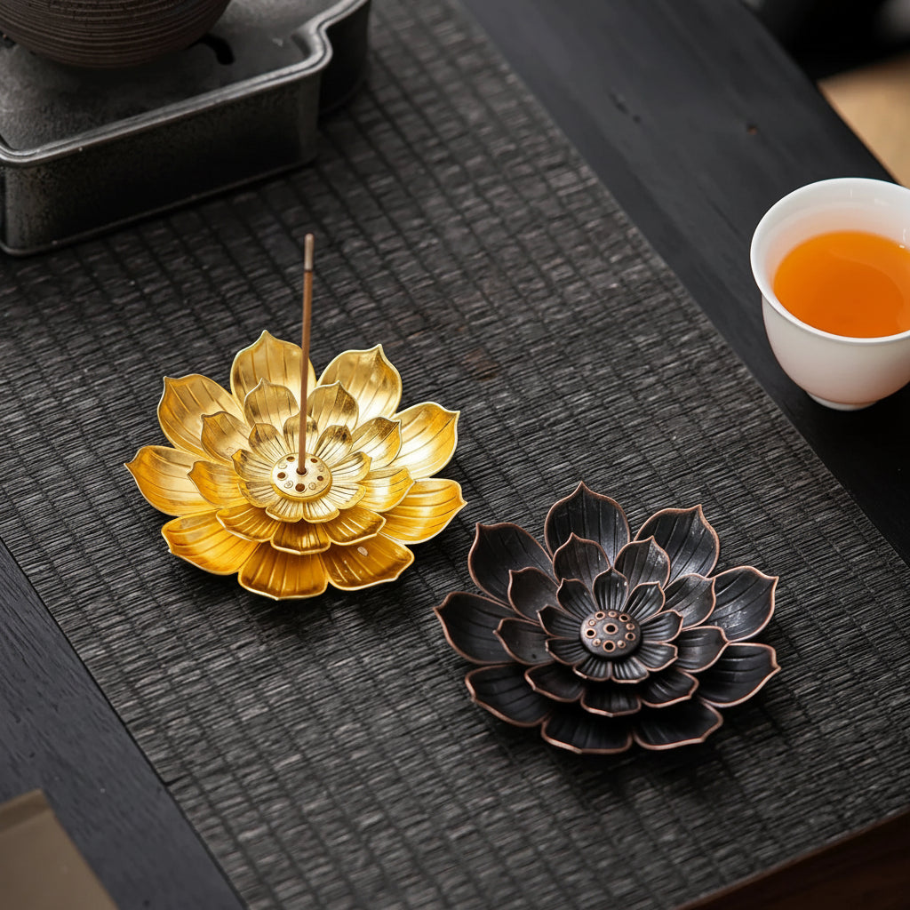 Lotus Line Incense Holder