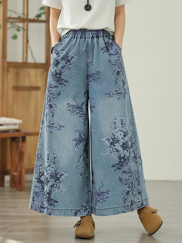 Floral Denim Bloom Jeans