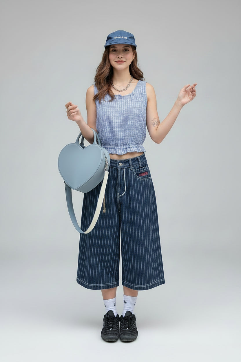 Tidal Stripe Shorts