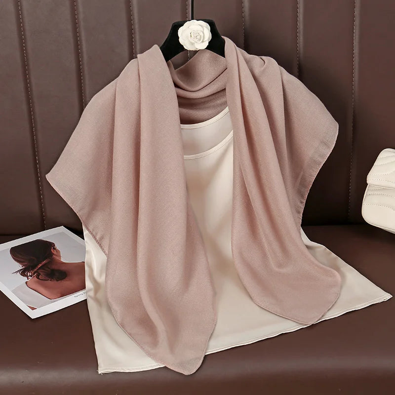 Linen Solid Color Scarf