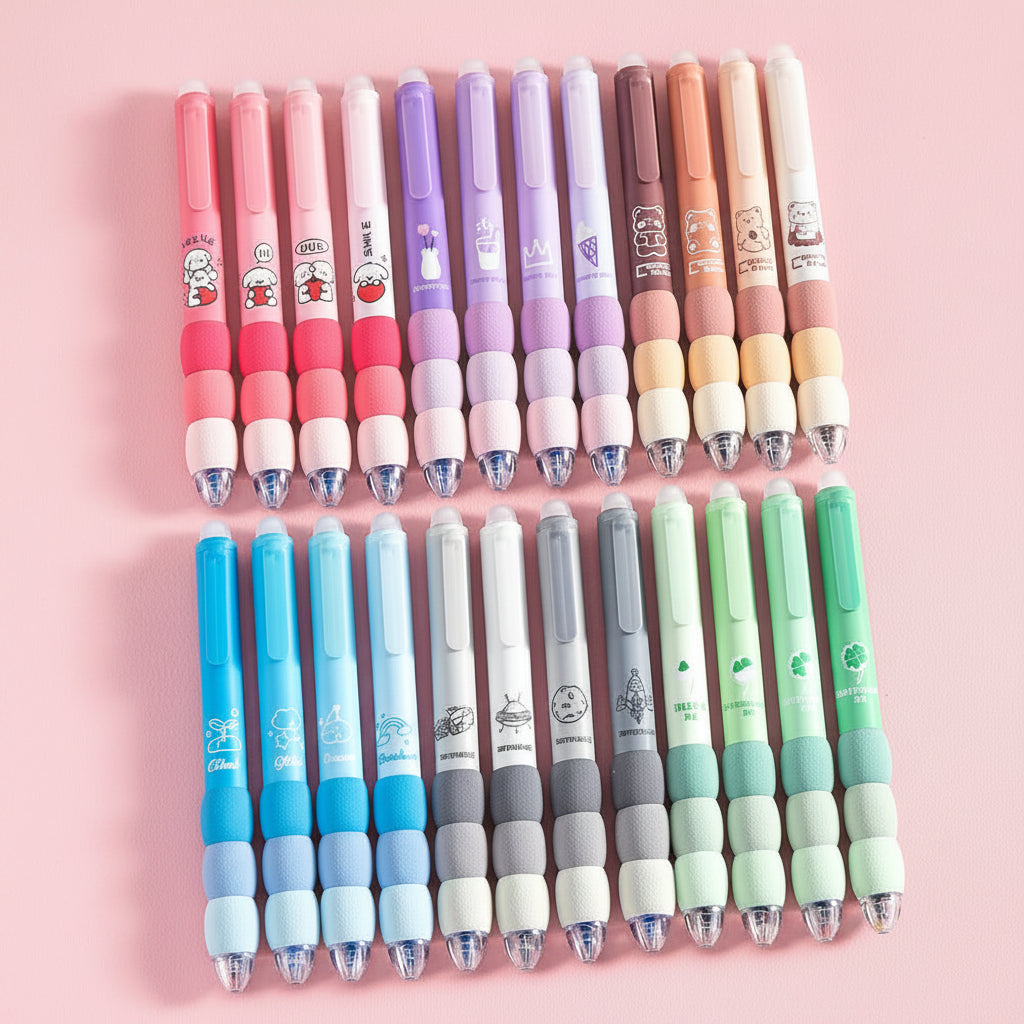 Cloud Grip Erasable Gel Pens – 4 Pack