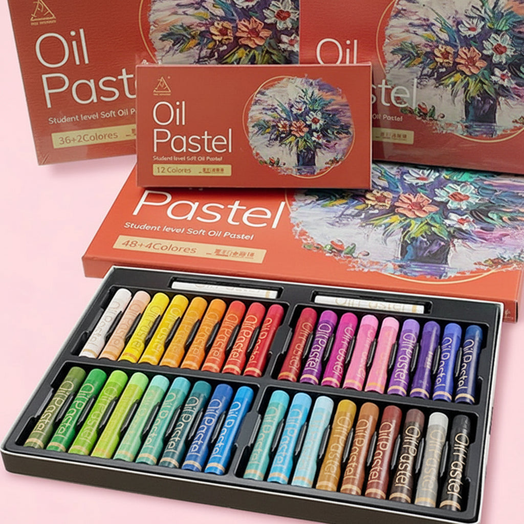 Soft Oil Pastel Crayon Set
