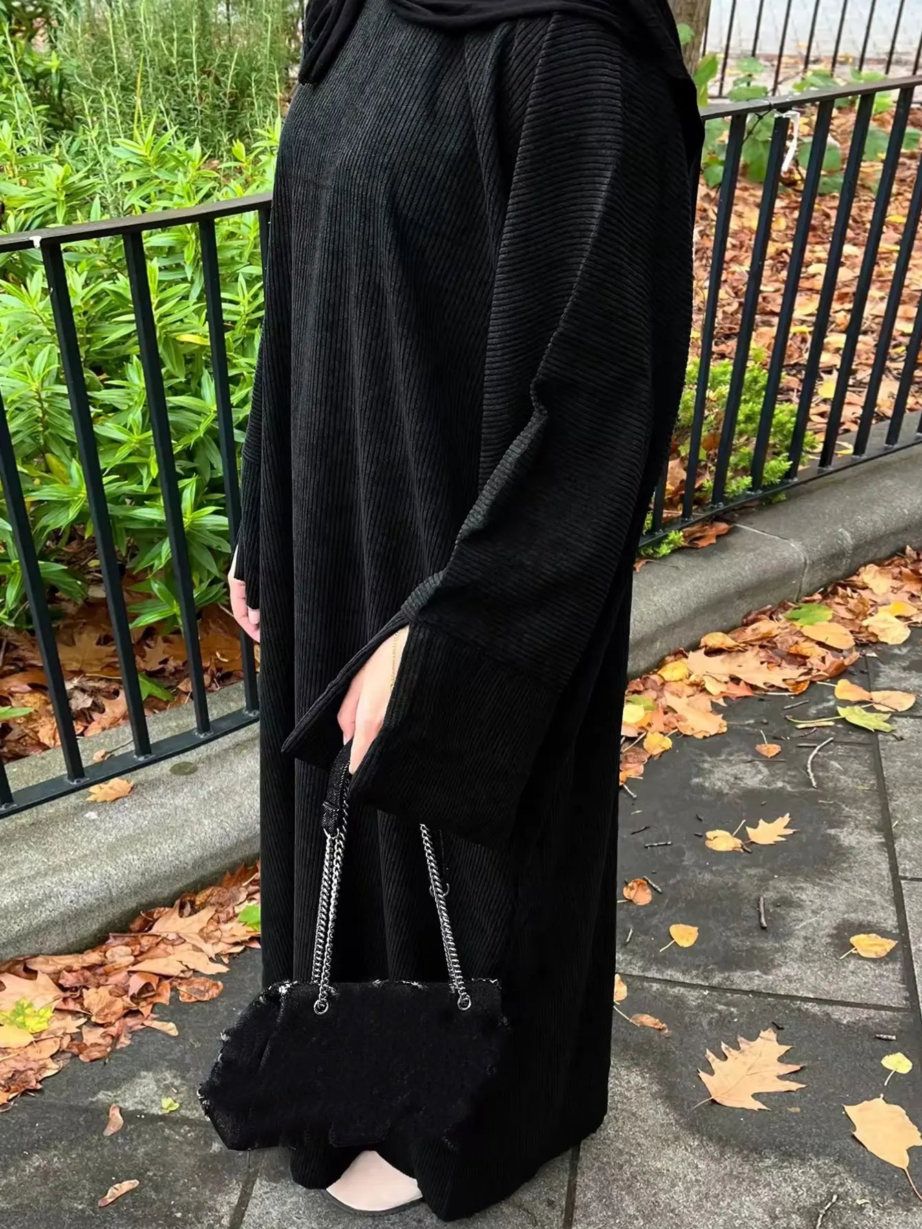Batwing Drape Abaya