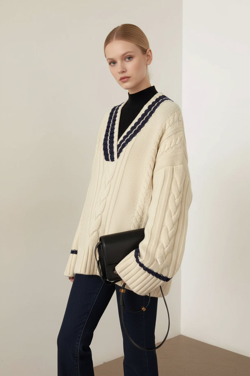 Oversized Knitted Sweater