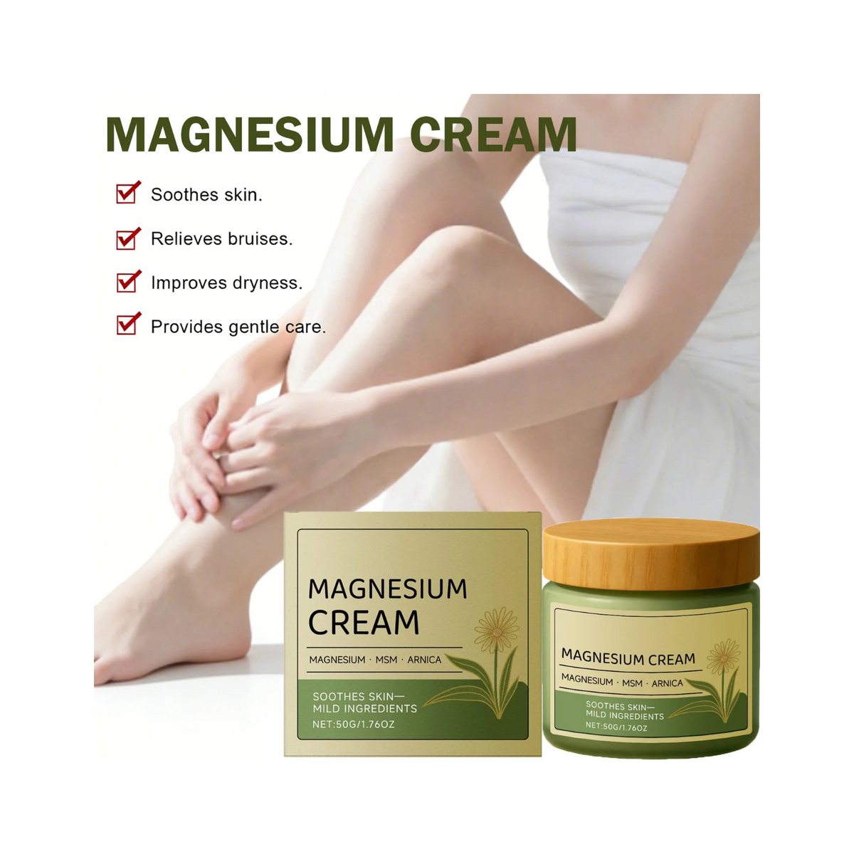 Magnesium Melt Calming Cream