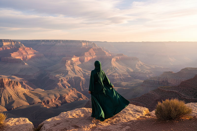 abaya in grand canyon
